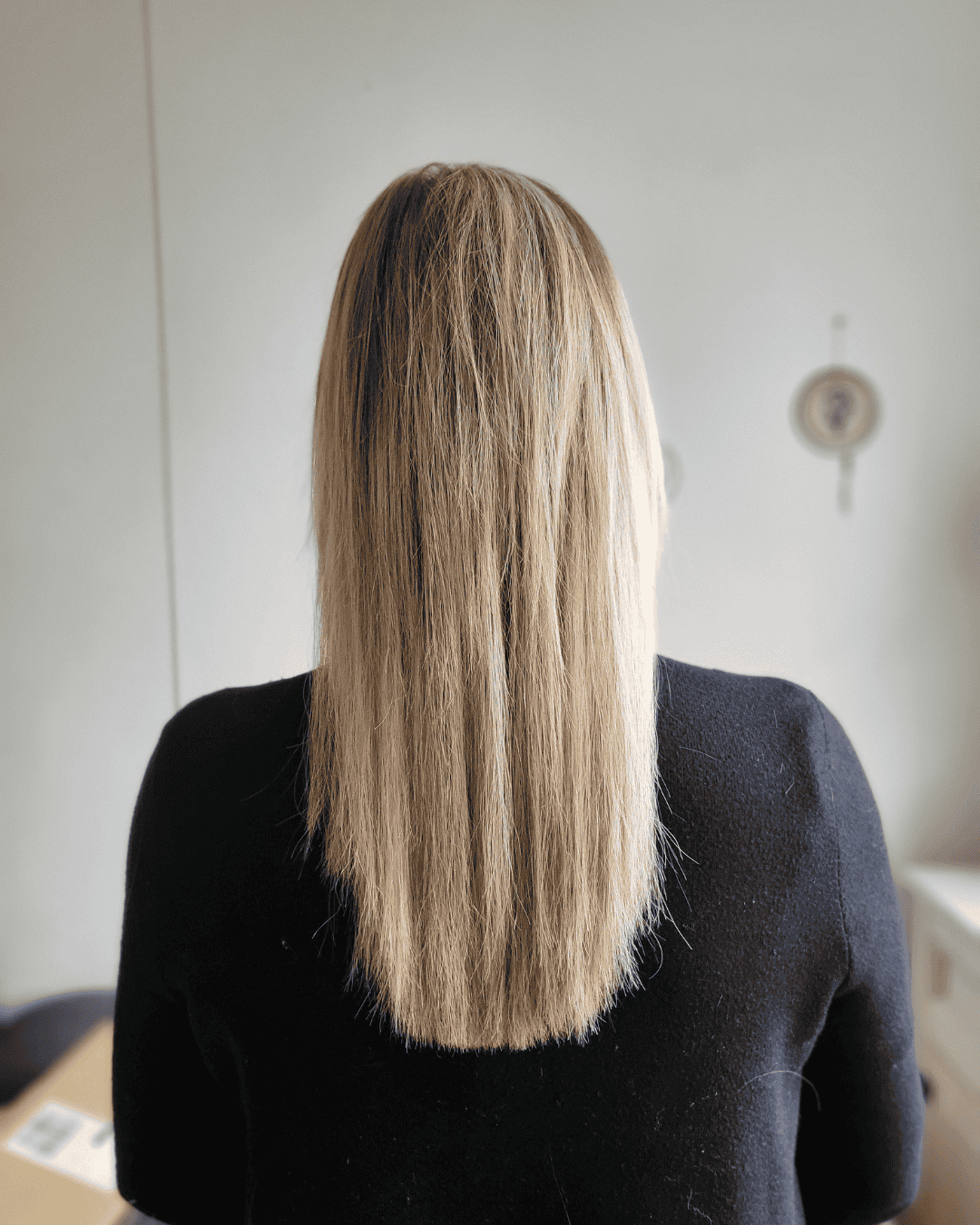 Regeneriertes, gesundes Haar nach der professionellen Pflege mit NEWSHA Produkten